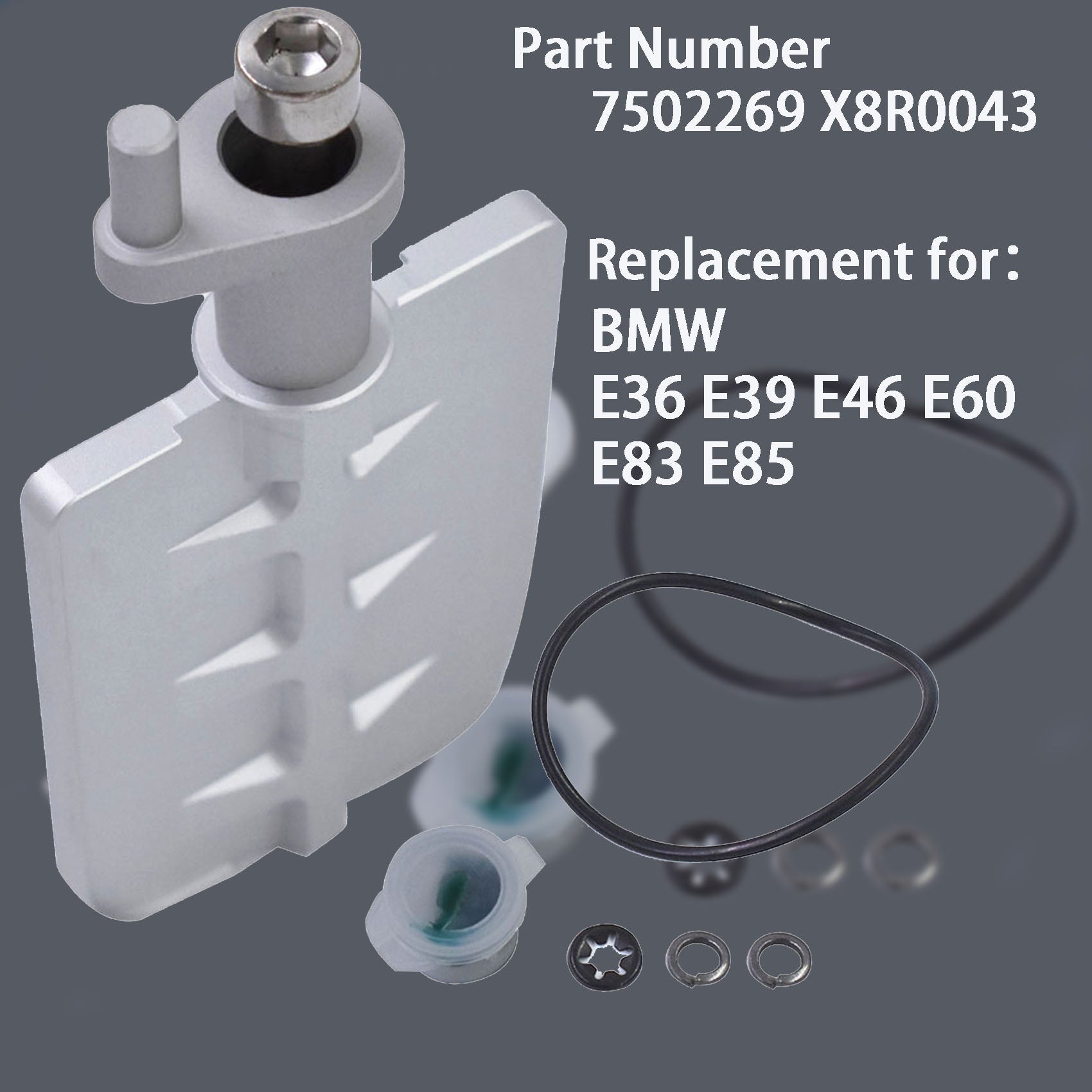 Aluminum Intake Manifolds Valve Rebuild Repair Kit for BMW M54 2.2 2.5 LTR