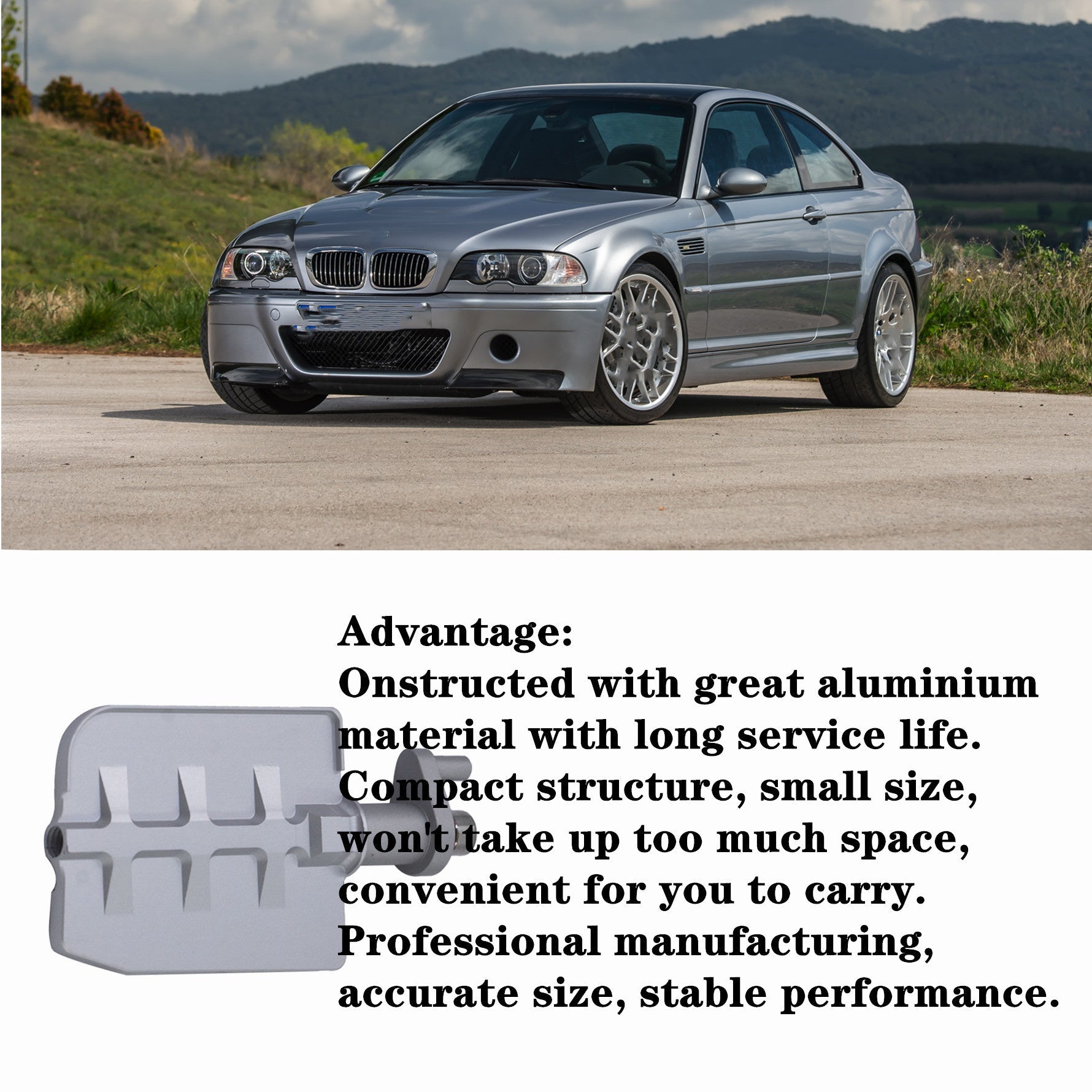 Aluminum Intake Manifolds Valve Rebuild Repair Kit for BMW M54 2.2 2.5 LTR