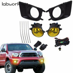 Amber Fog Driving Light Pair L/R Replacement Upgrade For 12-15 Toyota Tacoma New