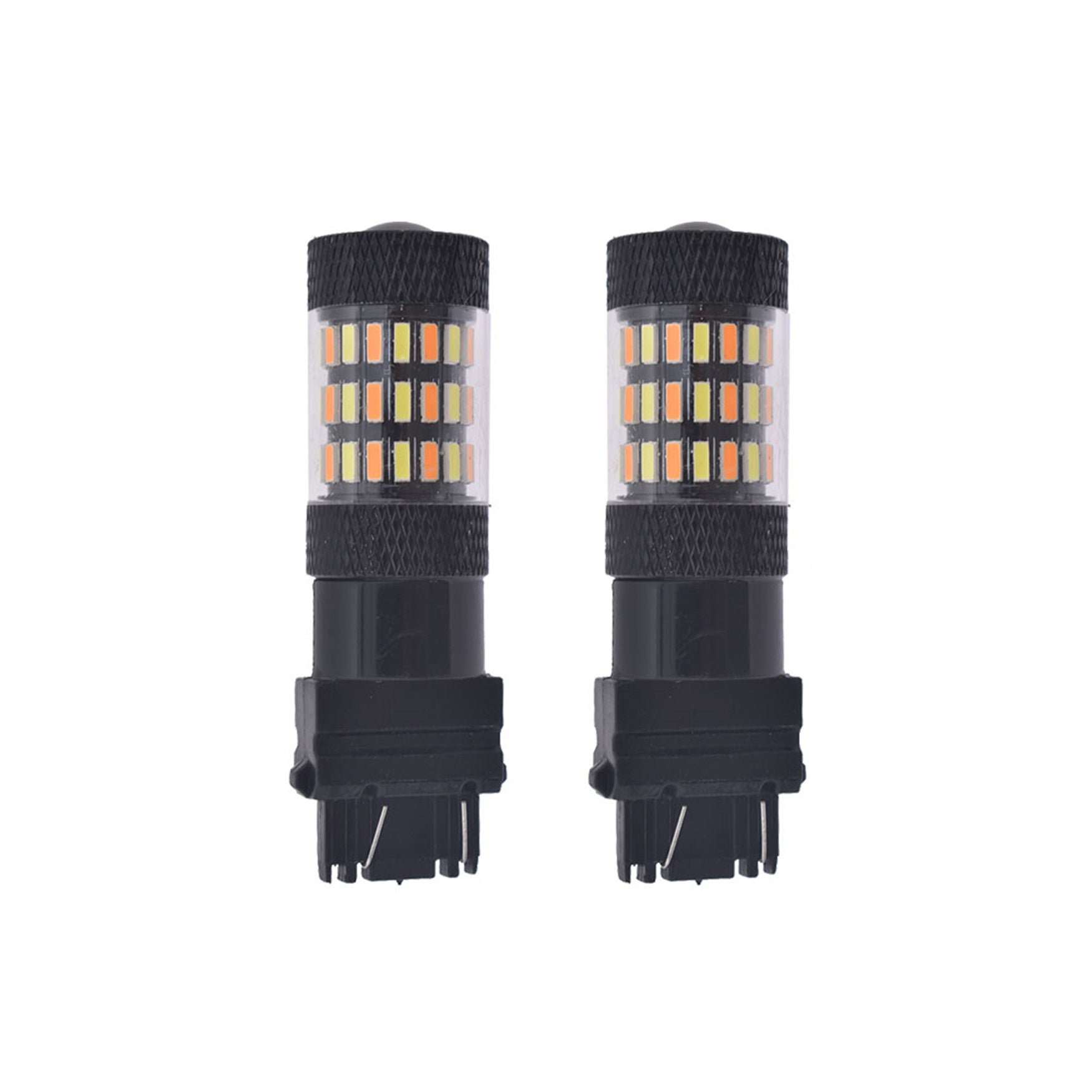 Amber/White Switchback LED Turn Signal Light Bulbs For Chevy Silverado 1500 2500