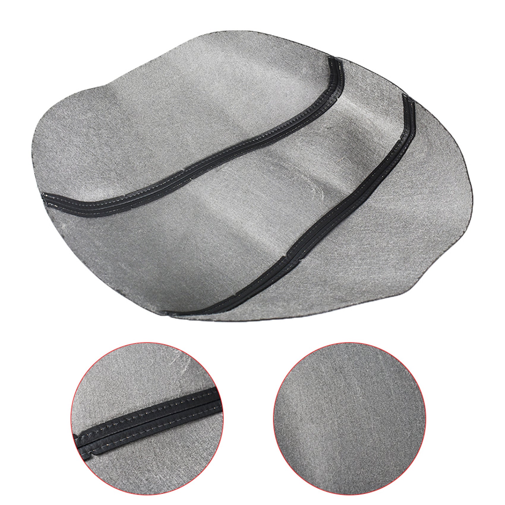 TOPPARTZ Black Center Console Armrest Leather Cover Beige Stitch For Nissan Maxima 16-19