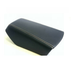 TOPPARTZ Black Center Console Armrest Leather Cover Beige Stitch For Nissan Maxima 16-19