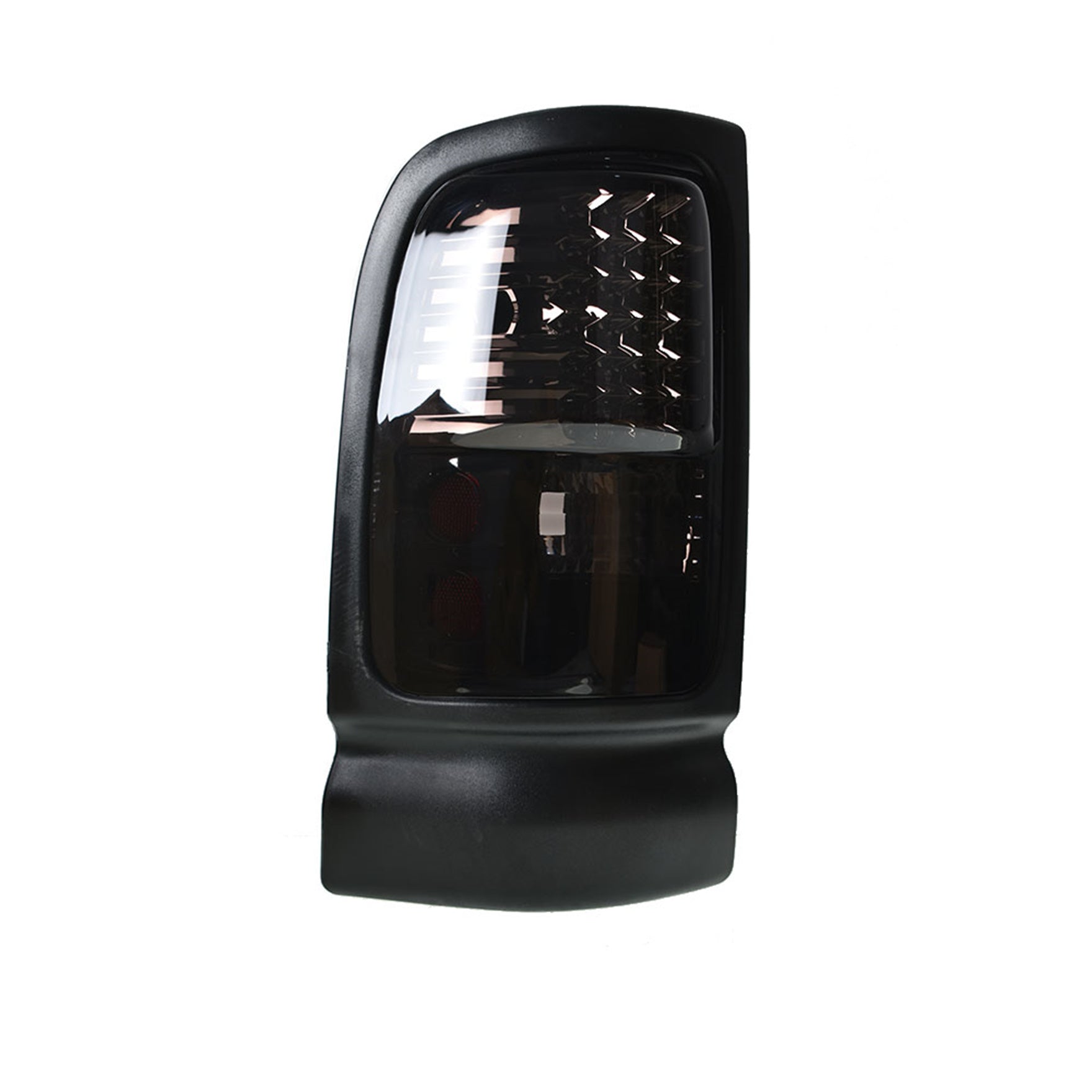 Black+Chrome Housing LED Tail Light For 94-01 Dodge Ram Truck 1500 2500 3500