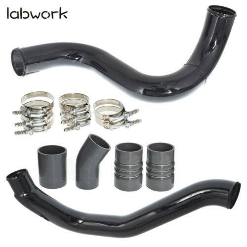 Black For 2003-2007 Ford 6.0L Powerstroke Turbo Intercooler Pipe and Boot Kit