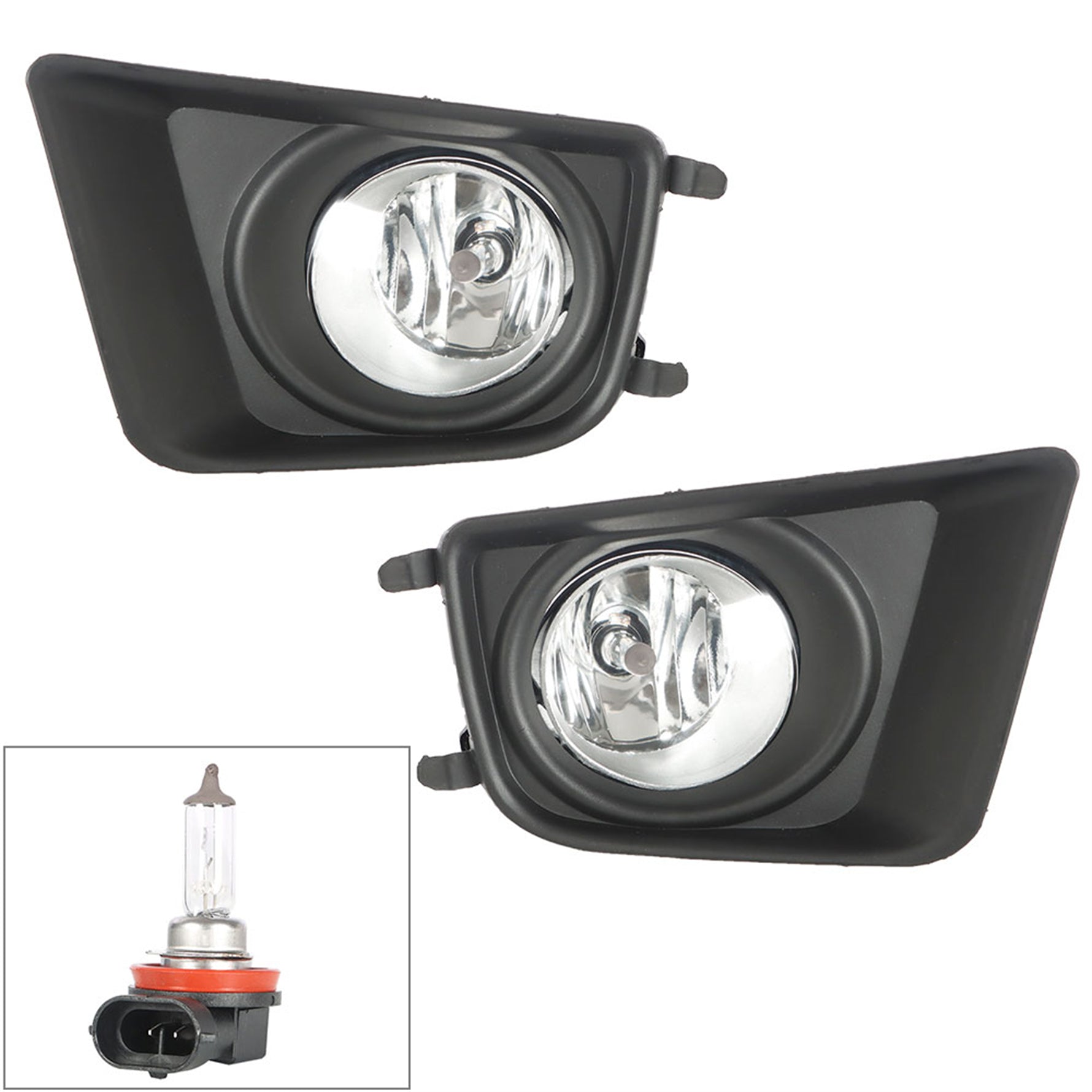 Bumper Fog Lights Driving Lamps Pair Left and Right For 2012-2015 Toyota Tacoma