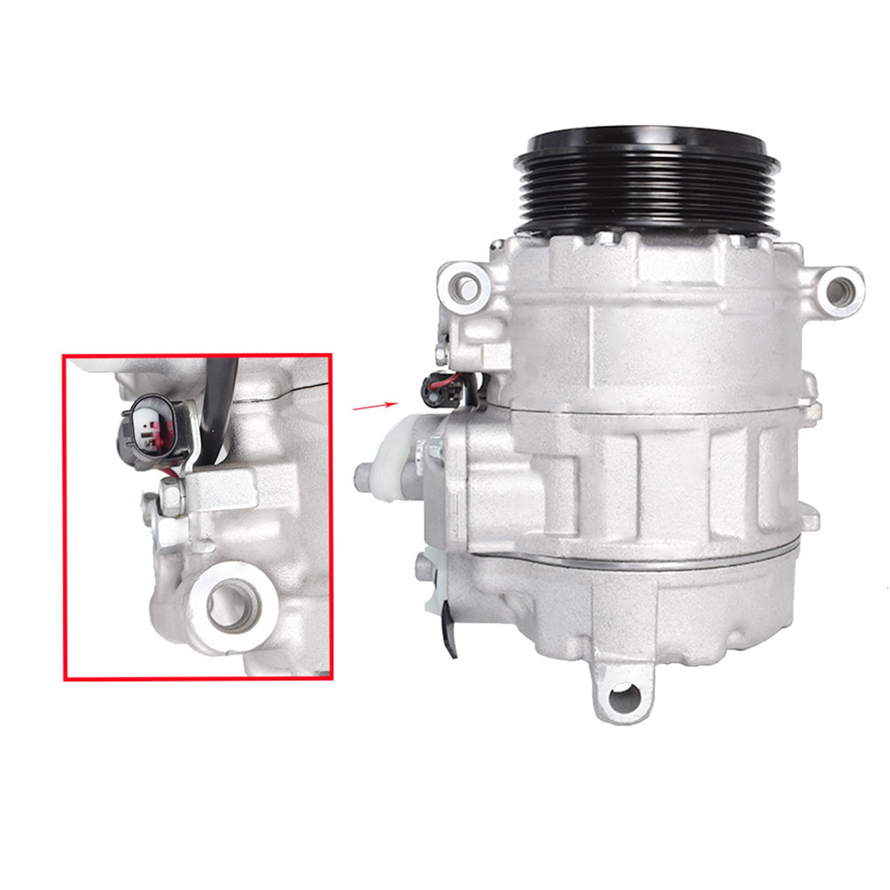 AC Compressor CO 11245C For 2000-2014 Mercedes Benz C300 C350 CLK350 E350