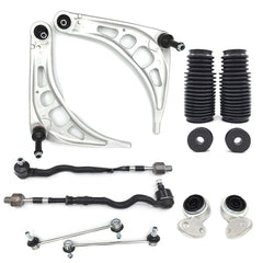TOPPARTZ Control Arm Ball Joint Bushing Tie Rod Boot Kit For 2001-2008 Bmw E46 325i