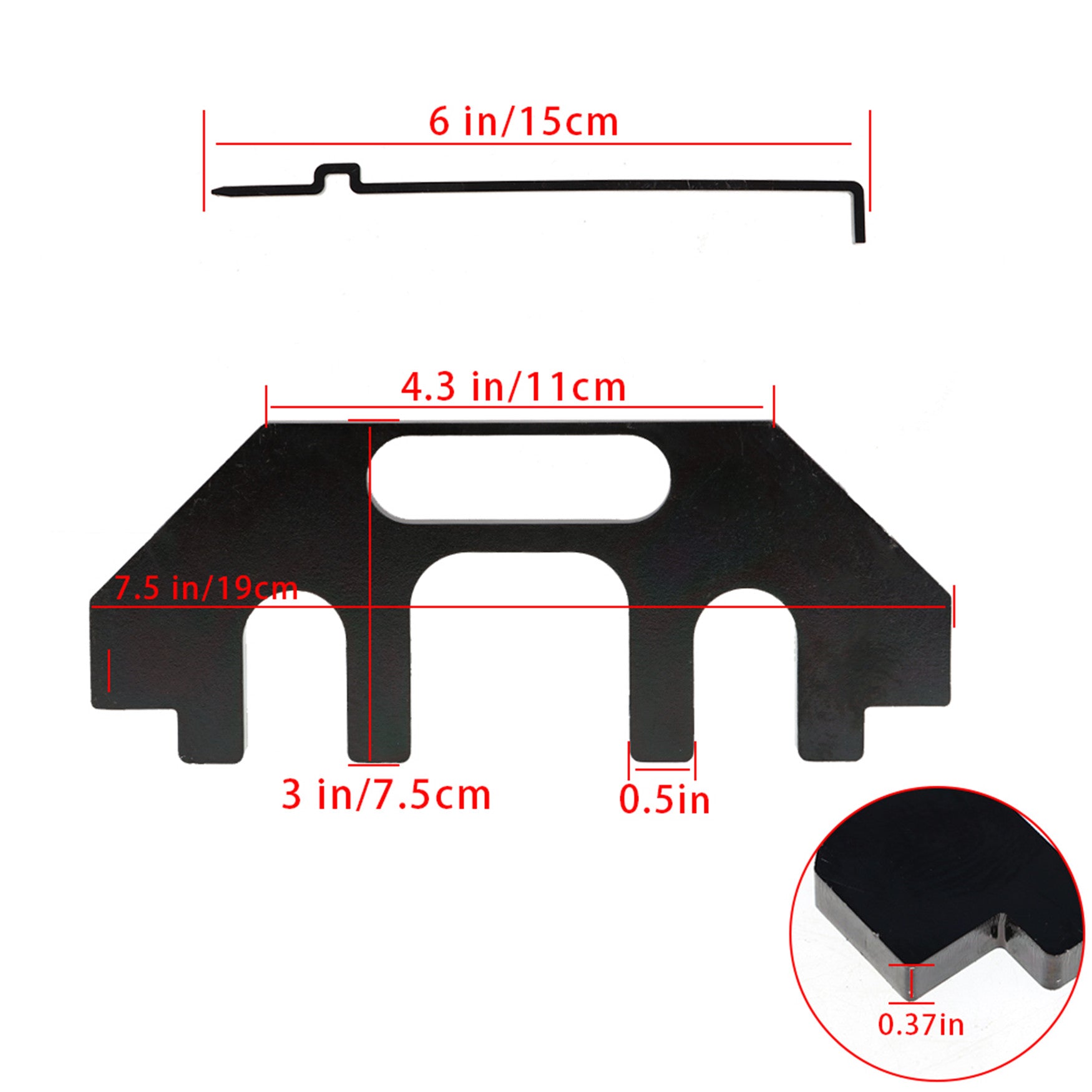 Camshaft Holding Tool Timing Chain Tool W/ Tensioner 37200  For Ford 3.5L 3.7L