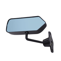 Car Racing Rearview Side Wing Mirrors Convex Glass Universal F1 Style