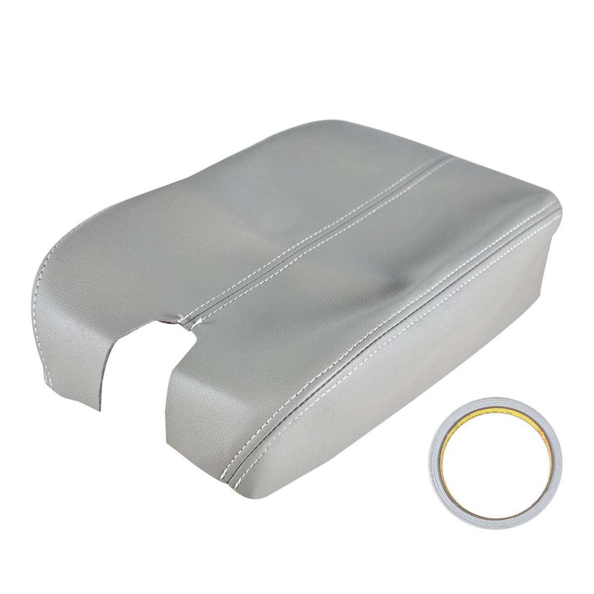 TOPPARTZ Center Armrest Console Lid Cover Synthetic Leather For Honda Accord 2008-2012