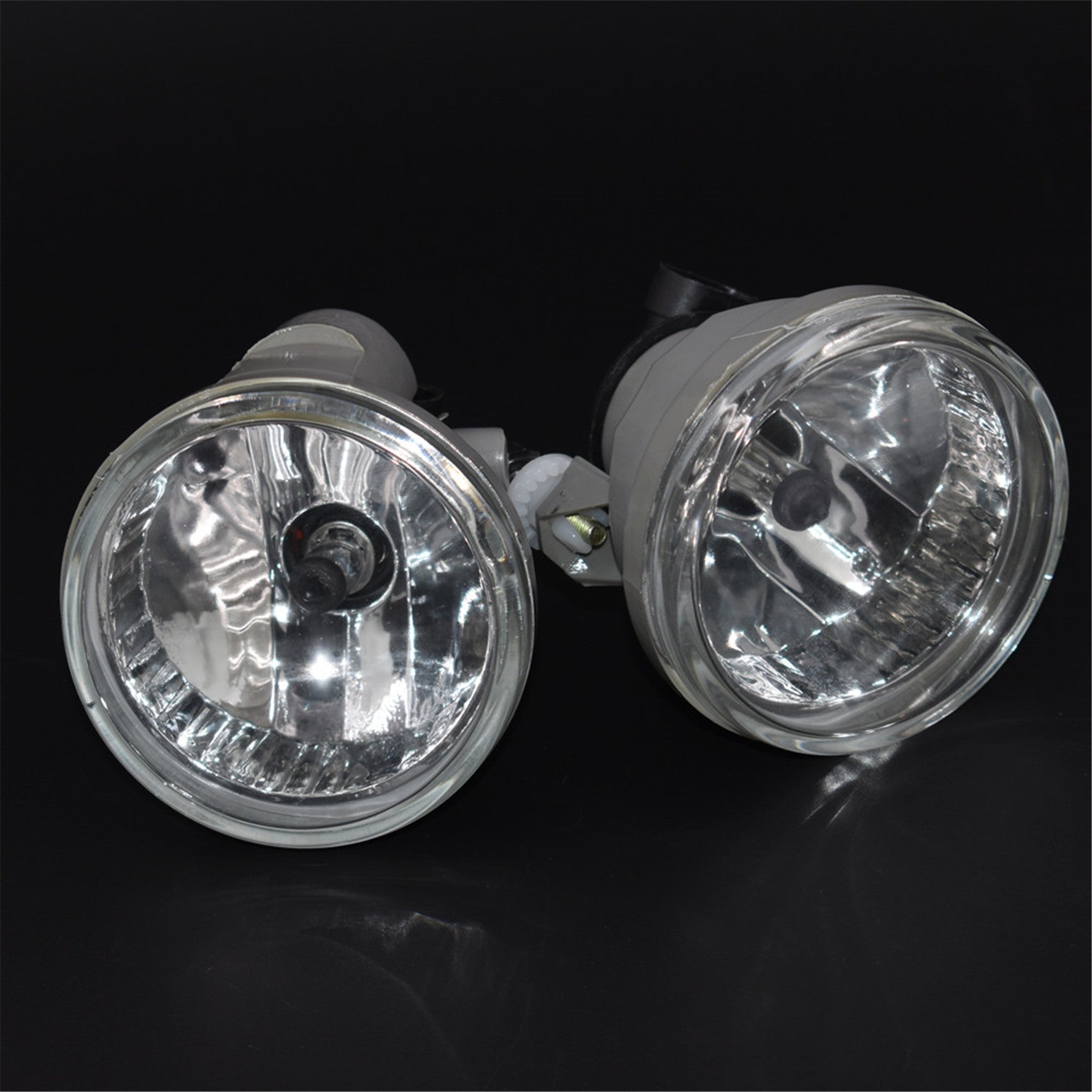 Clear Bumper Driving Fog Lights For 04 05 06 07 Toyota Highlander Echo Prius