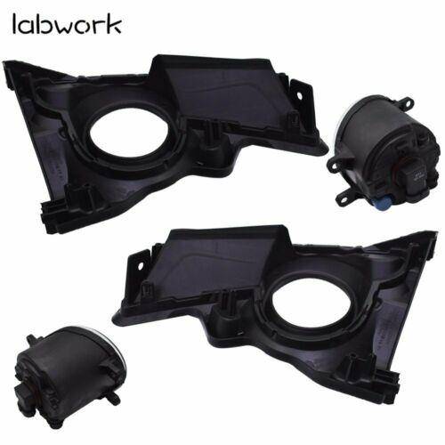 Clear Fog Light Front Bumper Lamps+Wiring+Switch For 17 18 19 Toyota Highlander