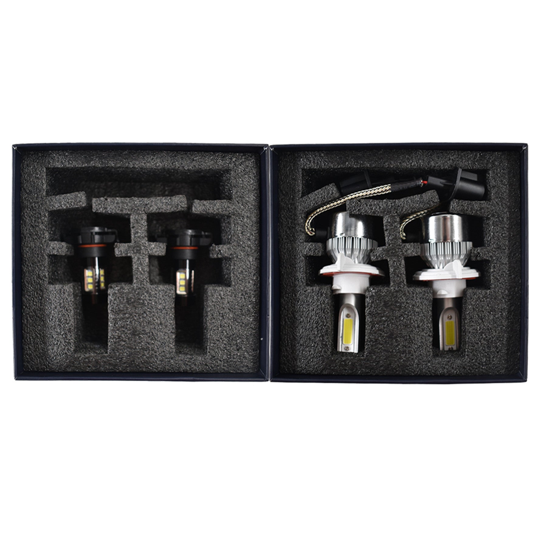 Combo Pack H13 9008 LED Headlight+5202 Fog Light Bulbs for 08-12 Ford Escape New