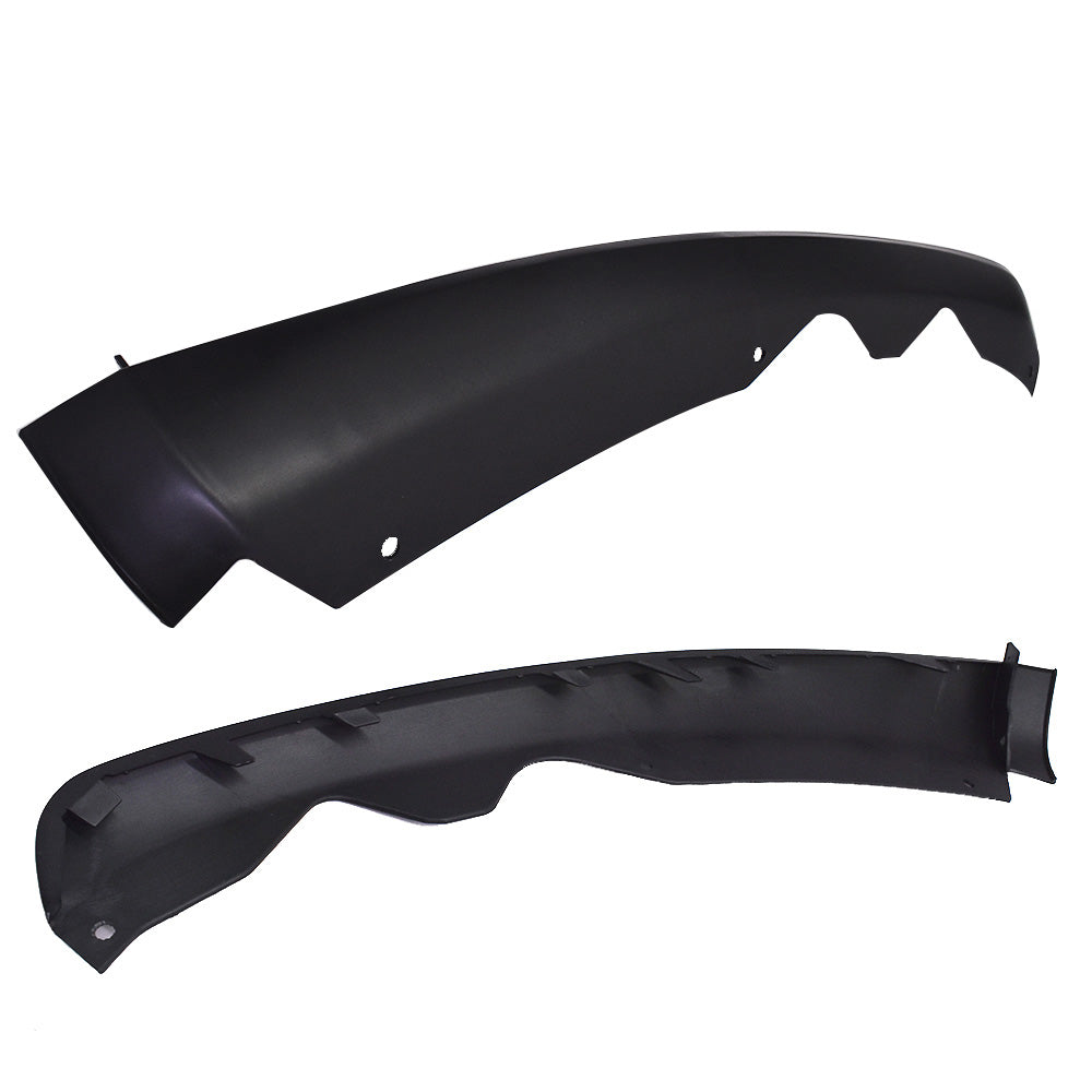 TOPPARTZ Front Bumper Air Dam Deflector Lower Valances Set of 2 Replacement for 2013-2016 Fusion