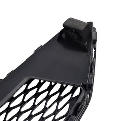 TOPPARTZ Front Grill Trim Grille For 2017-2018 Ford Fusion Honeycomb Gloss Black