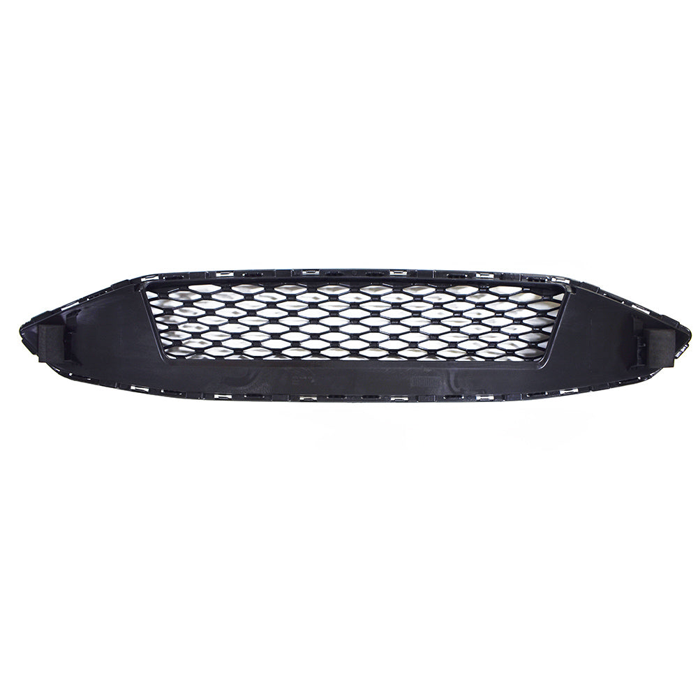 TOPPARTZ Front Grill Trim Grille For 2017-2018 Ford Fusion Honeycomb Gloss Black