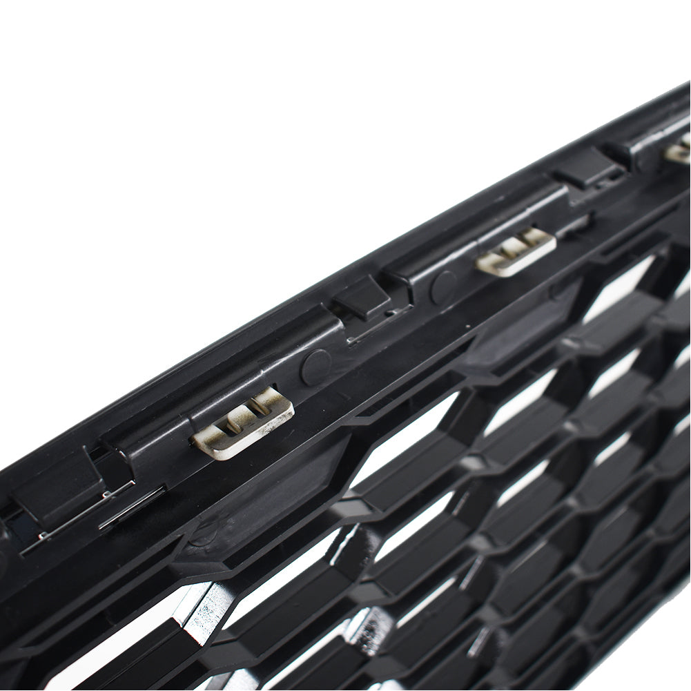 TOPPARTZ Honeycomb Front Bumper Mesh Grill Grille for 2013-2016 Ford Fusion Gloss Black