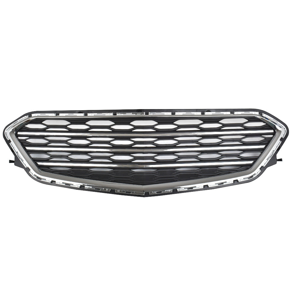 TOPPARTZ Front Lower Grille Chrome For 2016 2017 Chevrolet Equinox LS Sport Utility