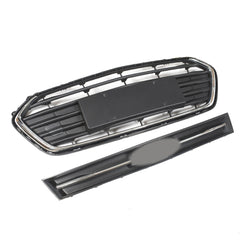 TOPPARTZ Front Upper and Lower Grille Set 2PCS Black＆Chrome For 2017-2021 Chevrolet Trax
