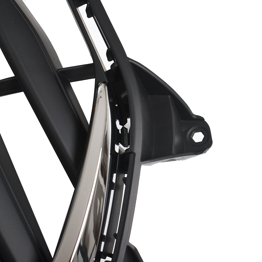 TOPPARTZ Front Upper and Lower Grille Set 2PCS Black＆Chrome For 2017-2021 Chevrolet Trax