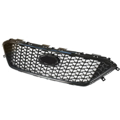 TOPPARTZ Front Upper Grille Mesh Black For 2015/2016/2017 Hyundai Sonata 1.6L/2.0L/2.4L