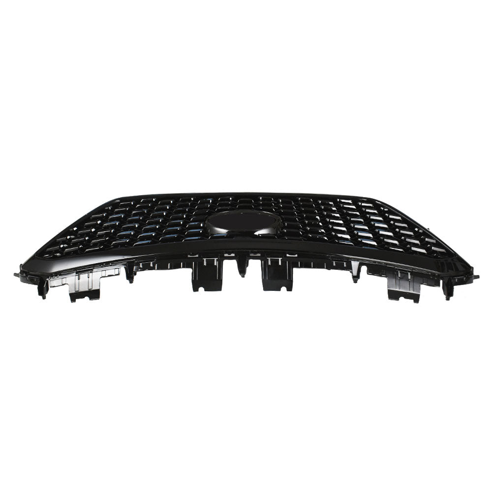 TOPPARTZ Front Upper Grille Mesh Black For 2015/2016/2017 Hyundai Sonata 1.6L/2.0L/2.4L