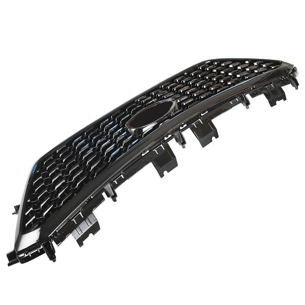 TOPPARTZ Front Upper Grille Mesh Black For 2015/2016/2017 Hyundai Sonata 1.6L/2.0L/2.4L