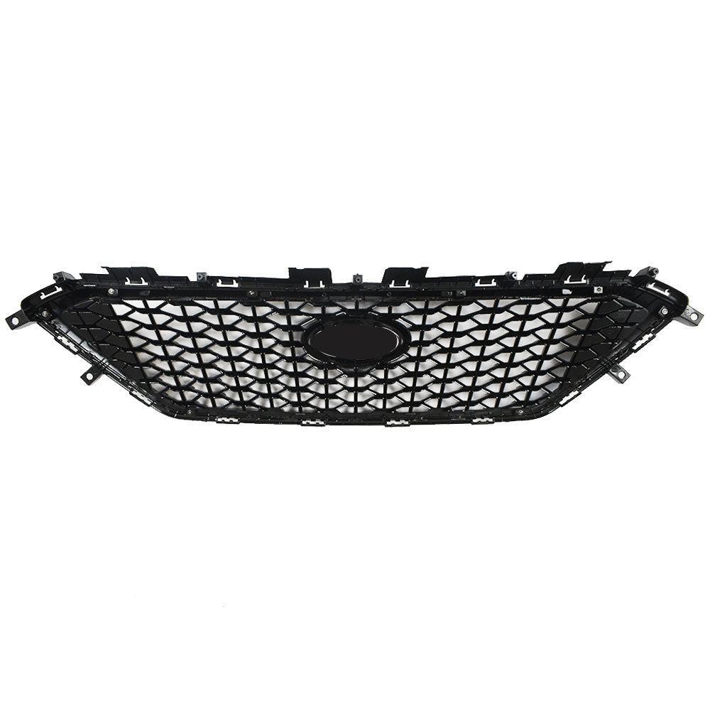 TOPPARTZ Front Upper Grille Mesh Black For 2015/2016/2017 Hyundai Sonata 1.6L/2.0L/2.4L