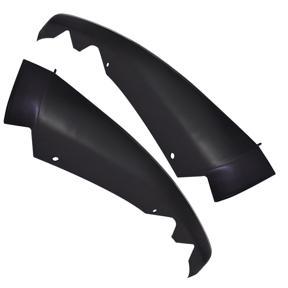 TOPPARTZ Front Bumper Air Dam Deflector Lower Valances Set of 2 Replacement for 2013-2016 Fusion