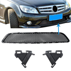 TOPPARTZ Front Bumper Lower Grille For Mercedes-Benz C-Class C300/C350 2008-2010 2011