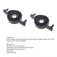 Drive Shaft Center Support Bearing For 07-10 Ford Explorer Sport Trac Awd