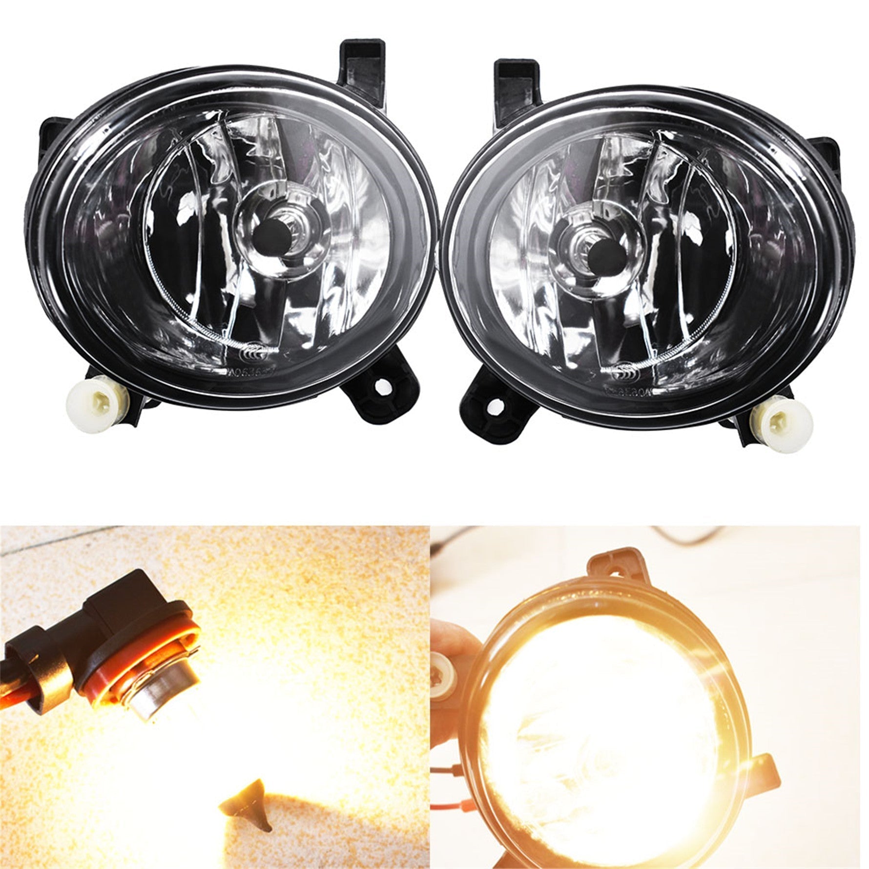 Driver RH & LH fog light For Audi A4 S4 Q5 B8 09 10 11 12 A6 09-11