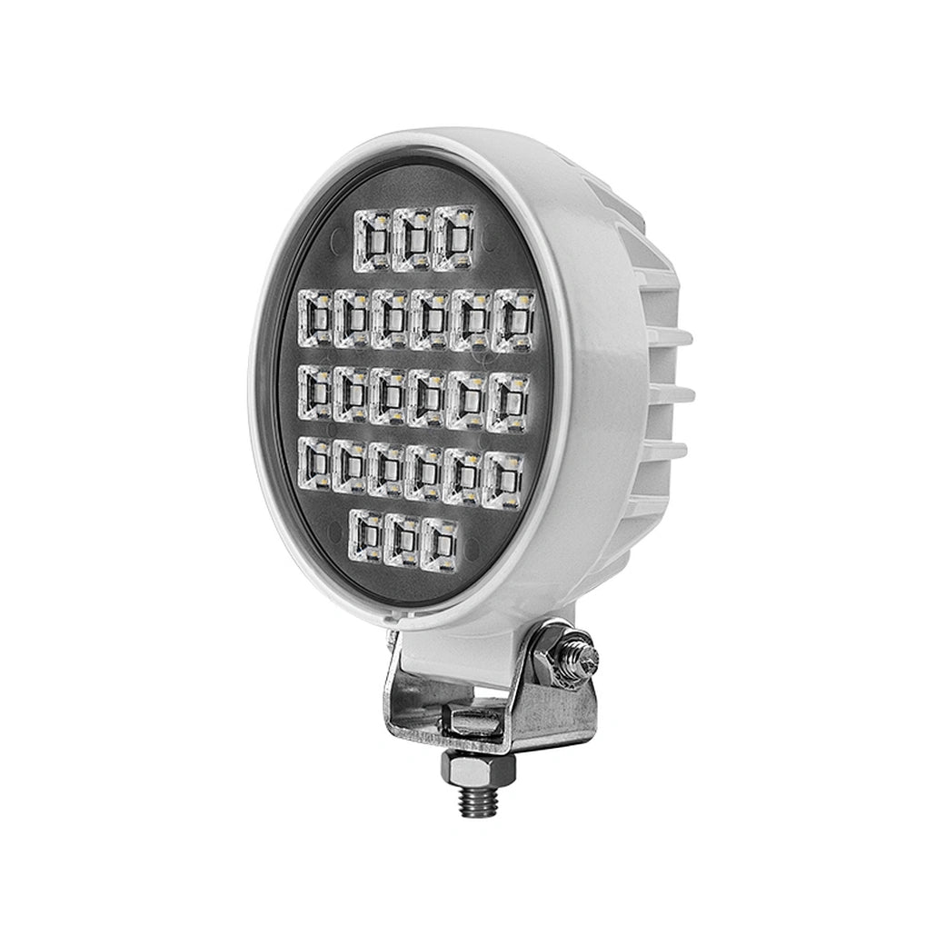 LED Light for Work|4'' 24W|PC Lens|Wide Flood|12V 24V DC