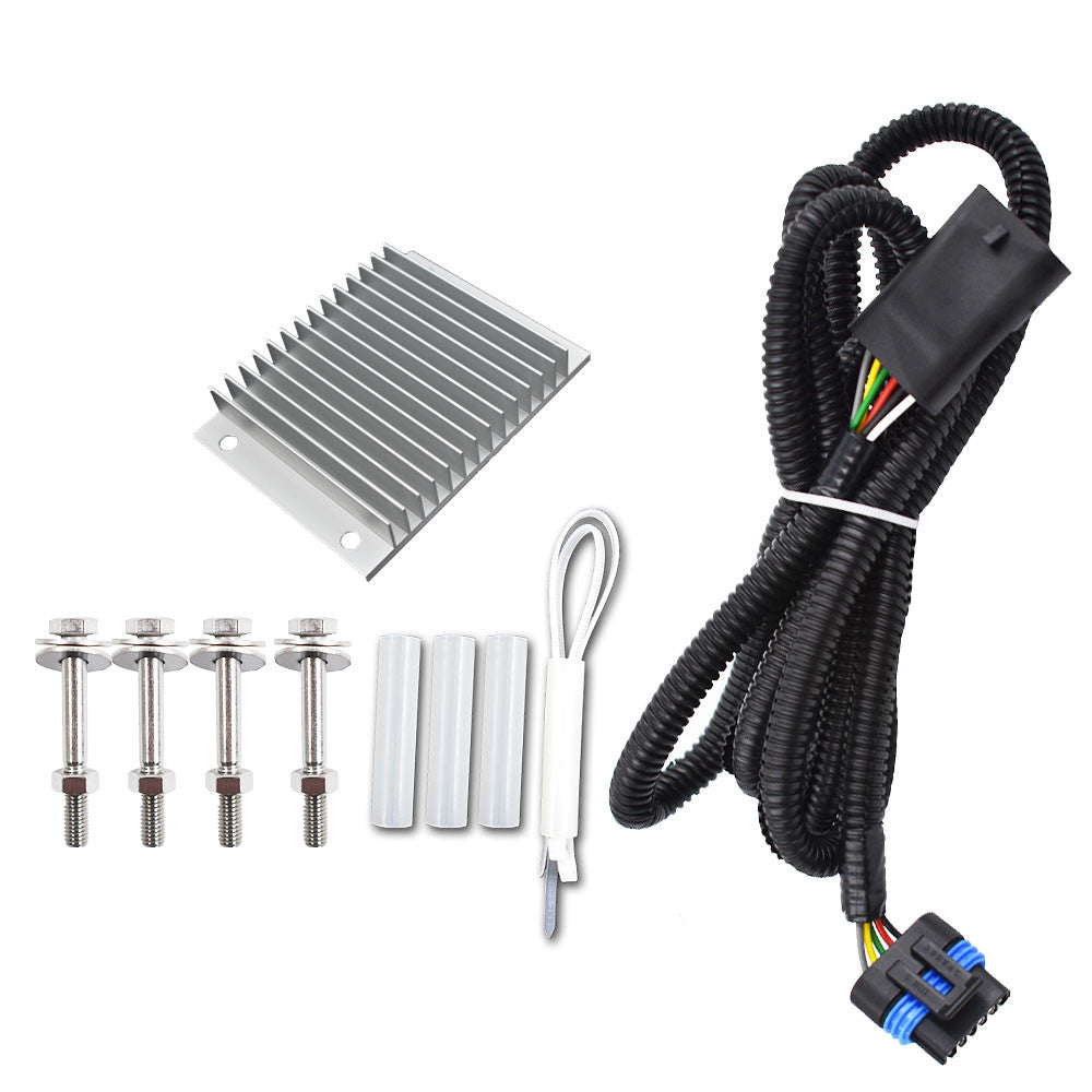 TOPPARTZ Fuel Pump Driver Module PMD Relocation Kit Set Fit for Chevy GMC 6.5L Diesel