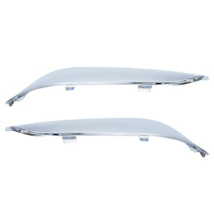 FOR 2011-2014 CHRYSLER 300 FRONT BUMPER MOLDING CHROME TRIM SET=LH & RH