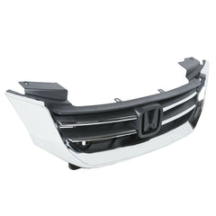 Fit For Honda Accord Sedan 2013 2014 2015 Front Upper Grille Grill Chrome
