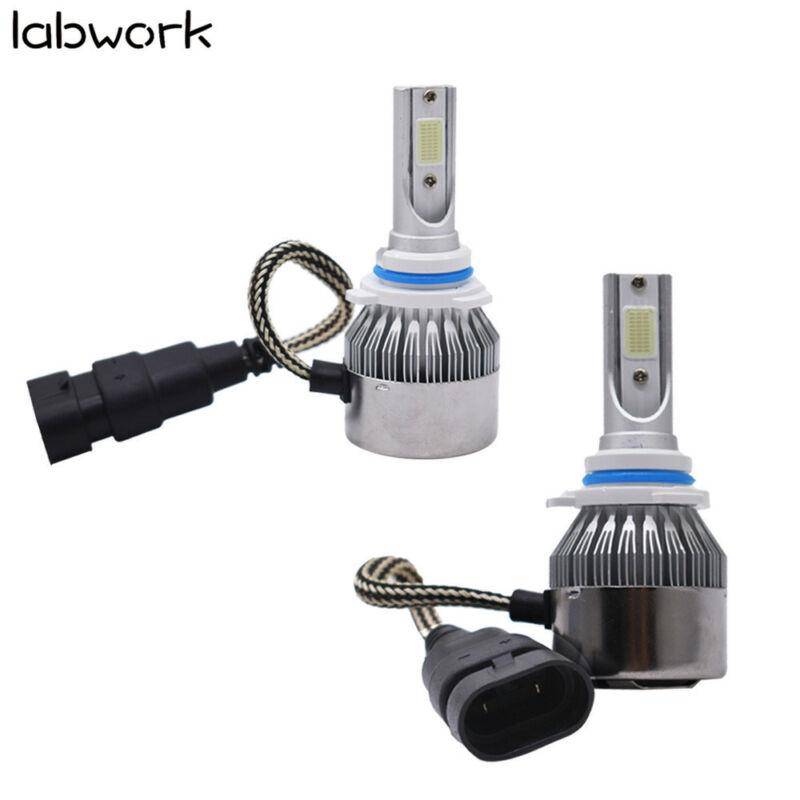 Fog Light Driving Bulbs 9006 2x HB4 8000K Ice Blue High Power LED HeadLights Kit
