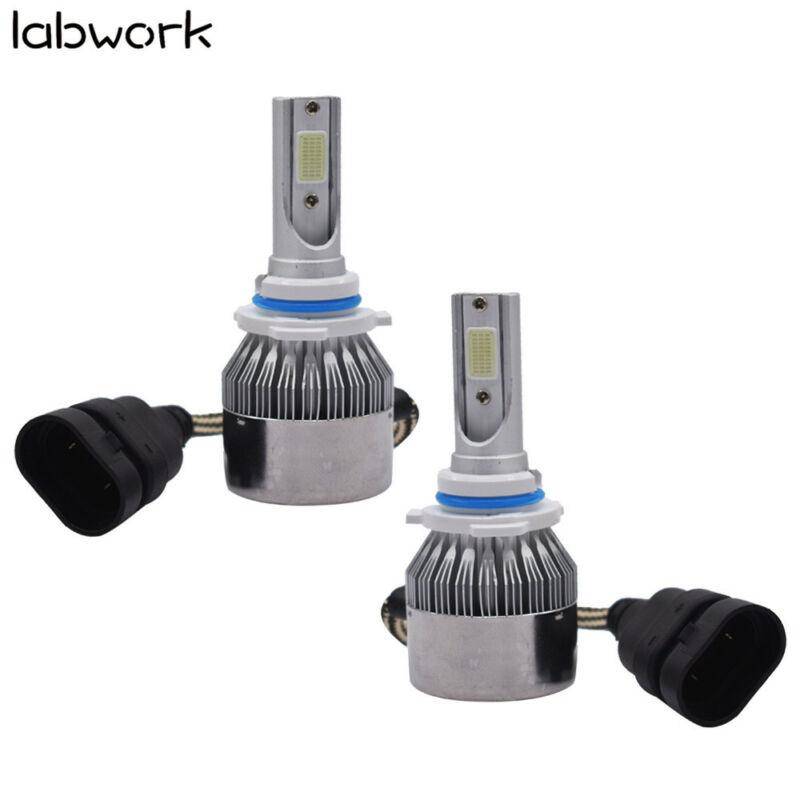 Fog Light Driving Bulbs 9006 2x HB4 8000K Ice Blue High Power LED HeadLights Kit