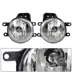 Fog Lights Lamps Front Bumper w/Bulbs Harness For 2014 2015 2016 Toyota Corolla