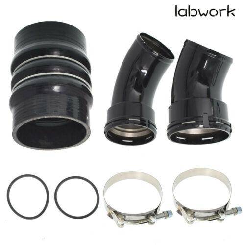 For 06-10 GM GMC Chevy Duramax LBZ LMM 6.6L Cold Side Intercooler Pipe & Boots