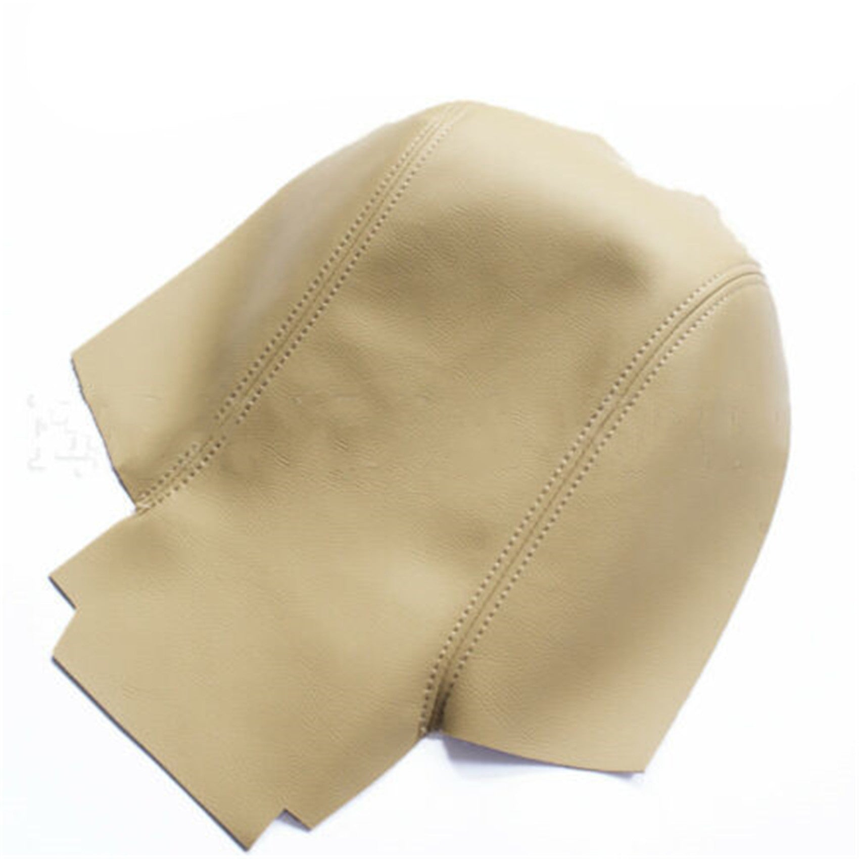 TOPPARTZ Leather Center Console Lid Armrest Cover Skin For 06-13 Range Rover Sport Beige