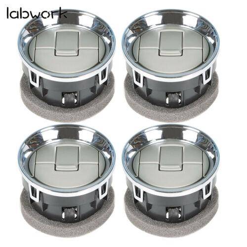 TOPPARTZ For 09-14 Ford F150 Interior 4 X AC Heater Air Vent Dash Dashboard Louvre Chrome