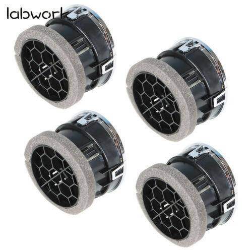TOPPARTZ For 09-14 Ford F150 Interior 4 X AC Heater Air Vent Dash Dashboard Louvre Chrome