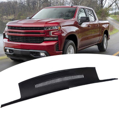 TOPPARTZ For 1988-1994 Chevy GMC C1500 K1500 Molded Dash Cap Cover Overlay w/Grille Black