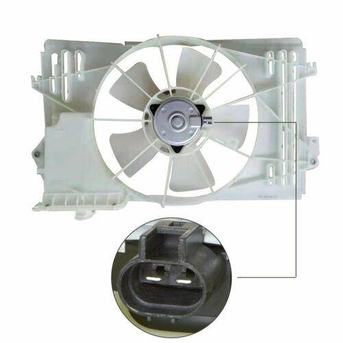 For 2003-08 Toyota Corolla Matrix 1.8L Radiator Cooling Fan & Motor Assembly