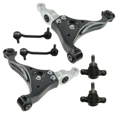 For 2006-2010 Hyundai Sonata (6) Front Lower Control Arm Ball Joint Sway Bar Kit