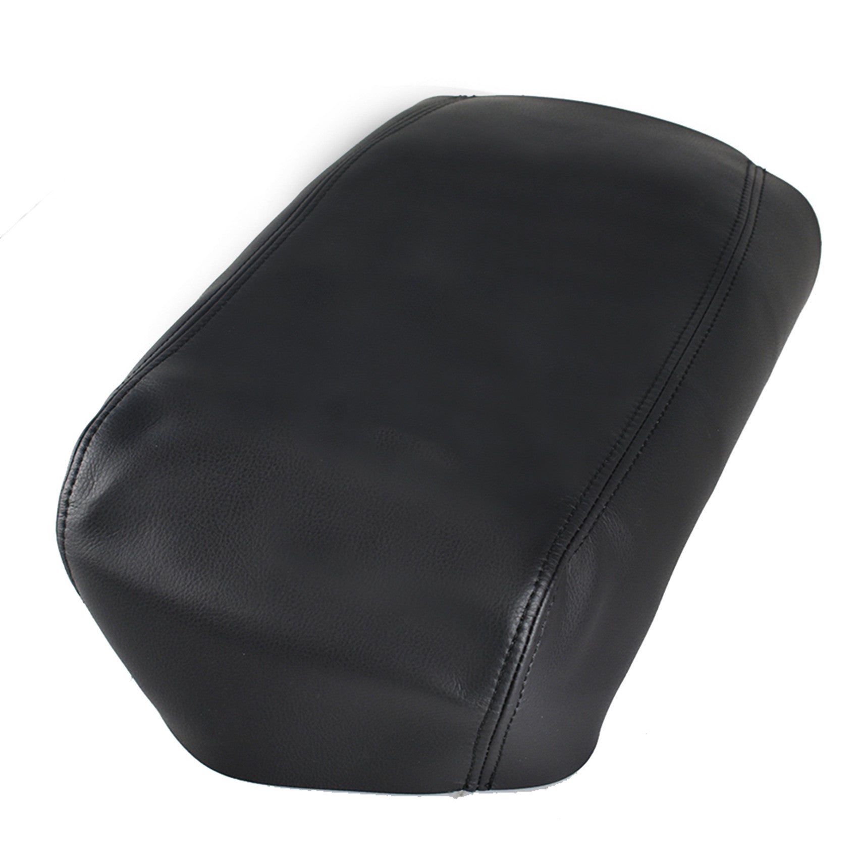 TOPPARTZ Leather Center Console Lid Armrest Cover Skin For 11-18 Ford Explorer