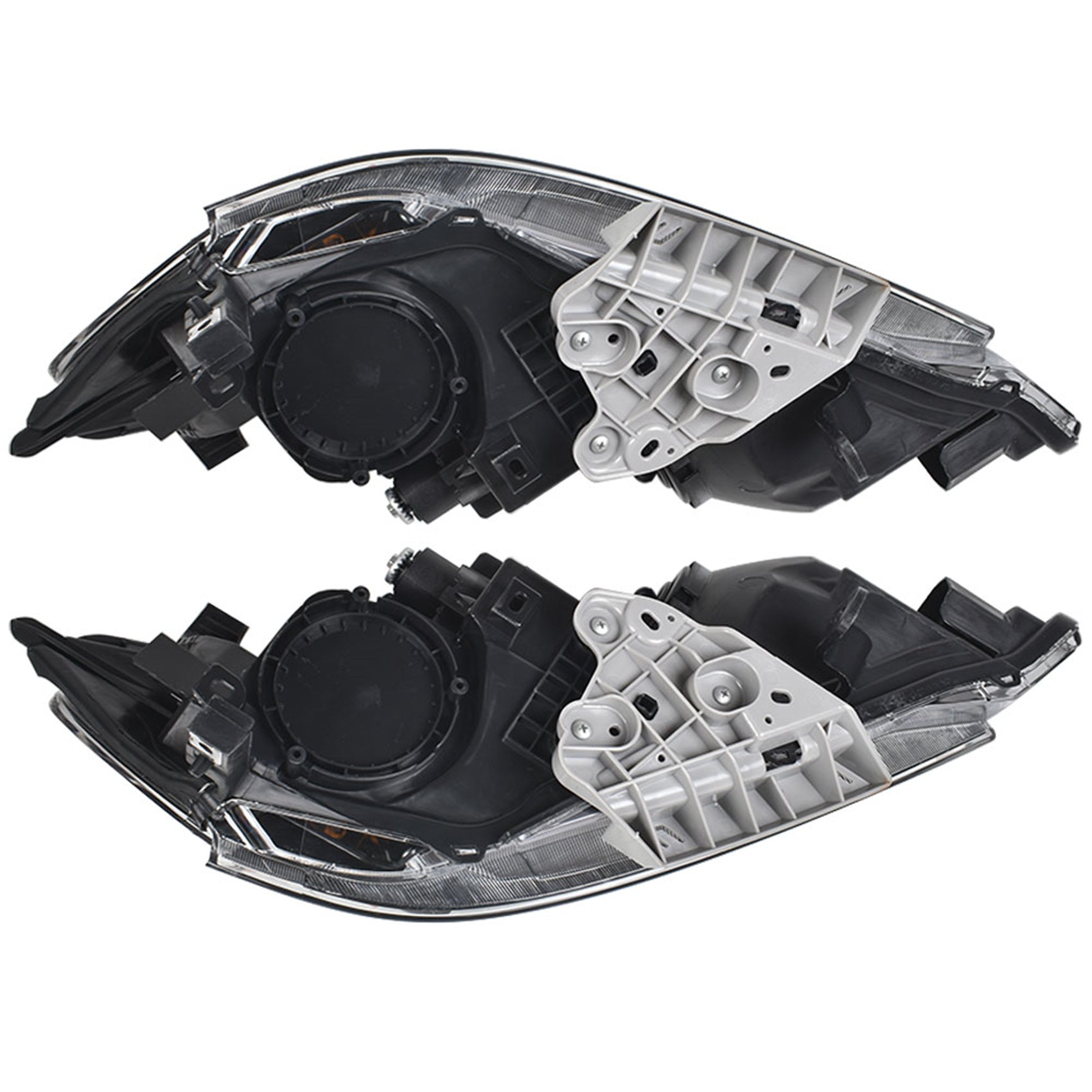 For 2013-2015 Altima 4-Door Sedan Black Housing Headlights Driver&Passenger Side