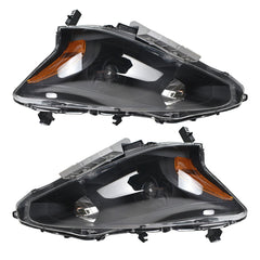 For 2013-2015 Altima 4-Door Sedan Black Housing Headlights Driver&Passenger Side