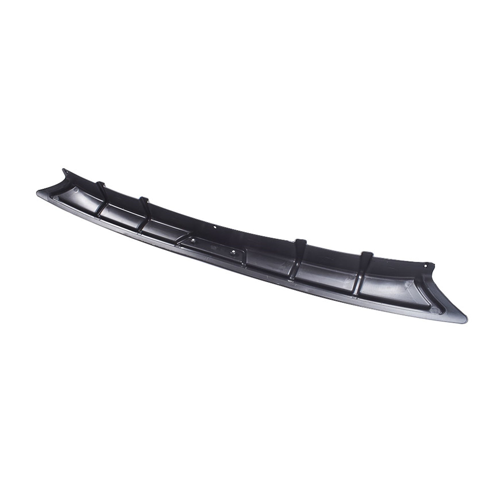 Rear Bumper Diffuser Lip Trim For 2018-2020 Honda Accord 10th Black Plastic